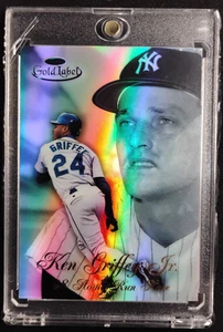 1998 Topps Gold Label BLACK PARALLEL #HR3 KEN GRIFFEY JR 🔥 RARE INSERT - Picture 1 of 13