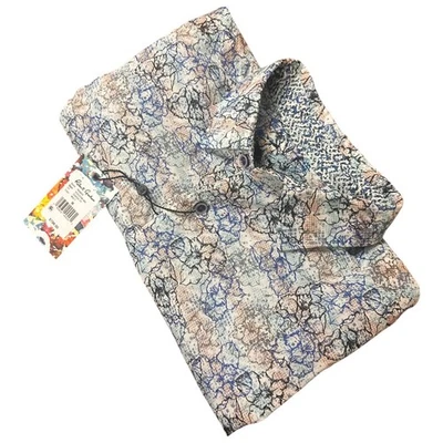 Robert Graham Floral Print Button Down Shirt Mens Size M Radnor Linen NWT $198 - Image 1 of 4