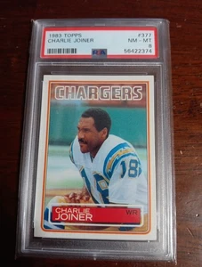 1983 Topps Charlie Joyner Psa 9 - Bild 1 von 3