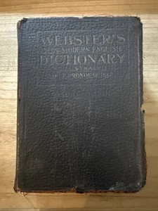 Webster’s New Modern English Dictionary Illustrated Radio Edition - Bild 1 von 14