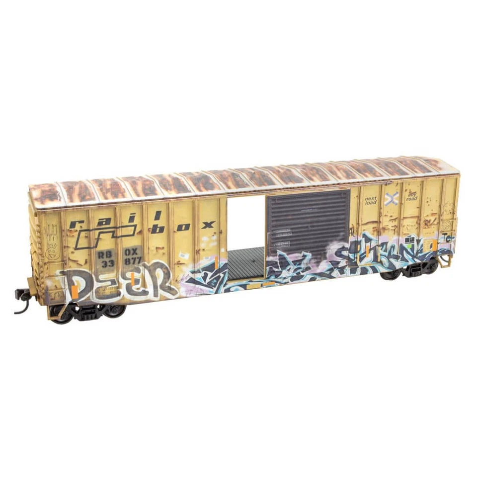 Micro-Trains 5600004 HO Grit N' Grime Series Railbo' Boxcar Kit #33877