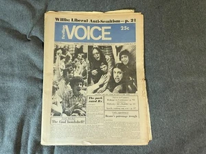 Village Voice Newspaper May 1974 Roxy Music Argent Edgar Winter Slade Frampton - Picture 1 of 4