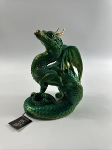 Windstone Editions 95 Pena Green 9" Male Dragon, Retired w/Tag - Bild 1 von 24