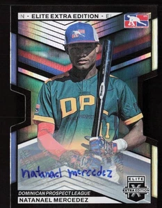 Natanael Mercedez 2023 Elite Edición Extra Firmas Troquelado #190 #/399 - Imagen 1 de 2
