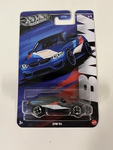 2025 Hot Wheels Silver Series BMW 4/5 BMW M4 blau - Bild 1 von 2