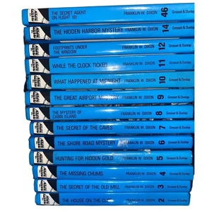 HARDY BOYS Flashlight Books - Lot of 13 Titles Glossy Hardcover 87-91 print eds - Bild 1 von 16