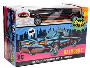 New Polar Lights 1:25 Scale TV Batmobile Snap-Assembly Model Kit POL1007 - Picture 1 of 4