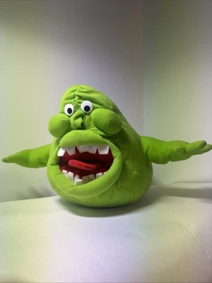 Vtg The Real Ghostbusters 1990 Slimer Plush Toy Ghost Rare Columbia Pictures 14” - Image 1 of 4