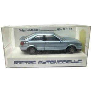 RIETZE Audi Coupe Hellblau 1:87 H0 Ovp - Modellauto - INKgrafiX TOYS A332 - Picture 1 of 9