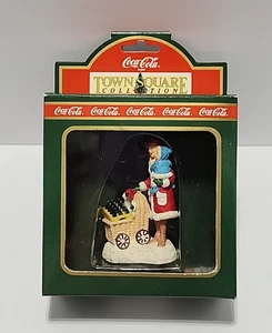 Vintage Coca-Cola Town Square Collection Homeward Bound Figur 1994 Holiday Decor - Bild 1 von 11