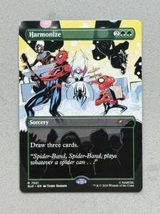 MHarmonize (7021) Non-Foil Rare MTG Secret Lair: Spider-Man Bonus Card NM - Picture 1 of 3