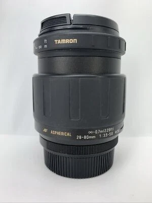 Tamron AF Aspherical 28-80mm f3.5-5.6 177D For PENTAX Black Camera Lens - Image 1 of 4