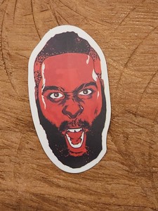🏀JAMES HARDEN STICKER Basketball Philadelphia 76ers Laptop Water Bottle NBA🏀