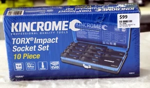 Kincrome Hex Impact Socket Set 1/2" Drive Metric 10 Piece - Picture 1 of 6
