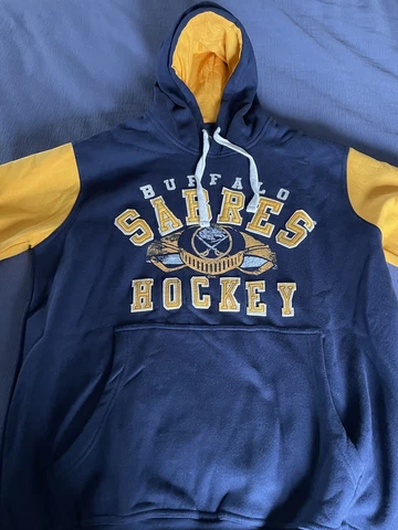 Buffalo Sabers NHL G-III Sports by Carl Banks Hooded Sweatshirt Men's XL NWT Cover