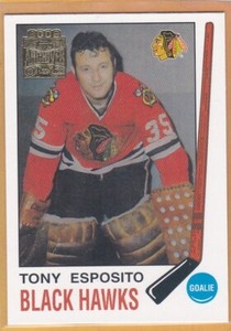 2001-02 TOPPS O PEE CHEE ARCHIVES HOCKEY TONY ESPOSITO #3 BLACK HAWKS NMMT*A3767