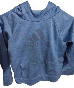 Adidas Hoodie, Youth Blue Color, Good Condition, Size Med 10/12 - Picture 1 of 4