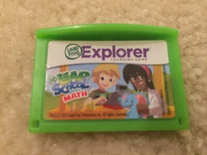 LeapFrog LEAP SCHOOL MATH Game Cartridge Leapster Explorer LeapPad - Picture 1 of 4