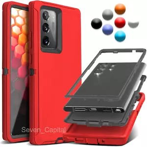 Shockproof Heavy Duty Cases For Samsung Galaxy Note 20 Ultra 10 Plus 9 8 Cover - Picture 1 of 12