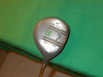 DAMAS LPGA CUADRADO DOS PCX TAMAÑO MEDIANO 26 GRADOS 7 MADERA - EJE DE ACERO - ¡MUY BONITO! Foto 1 de 4