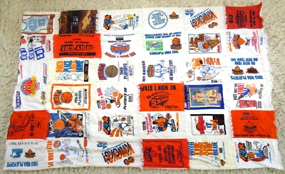1993 / 2001 - NEW YORK KNICKS - Original Authentic RALLY TOWEL (35)  - BLANKET - Image 1 of 4