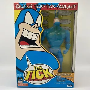 VINTAGE 1994 THE TICK 16 pollici posabile ACTION FIGURE Talking Tick Canadian FOX - Foto 1 di 9