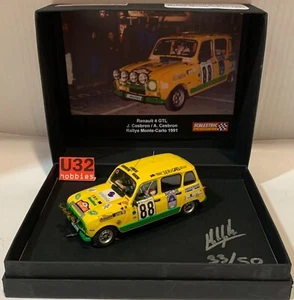 SLOT CAR SCALEXTRIC PASSION SP039 RENAULT 4L GTL #88 MONTE CARLO 1991 J.CESBRON - Imagen 1 de 8