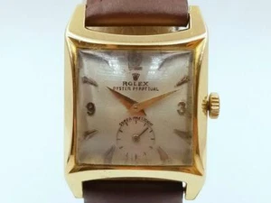 Authentic 1950s Rolex 18K 8126 Oyster Perpetual Super Precisio Auto Ladies Watch - Picture 1 of 12