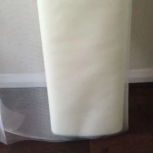 JOB LOT Soft Mesh Tutu Material FABRIC NET,Party 1m x 210cm- IVORY 25meters - Picture 1 of 5