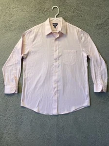 Croft & Barrow Shirt Mens 16 1/2 32/33 Pink Button Up Business /95-32 - Picture 1 of 10