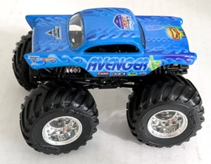 Hot Wheels Monster Jam Truck Avenger Blue Waves 1:64 Scale Lucas Oil BKT - Picture 1 of 8