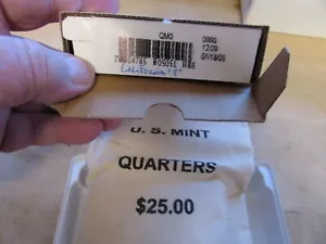 $25 Unopened Mint Bag, 2005-P California State Quarters - Picture 1 of 3