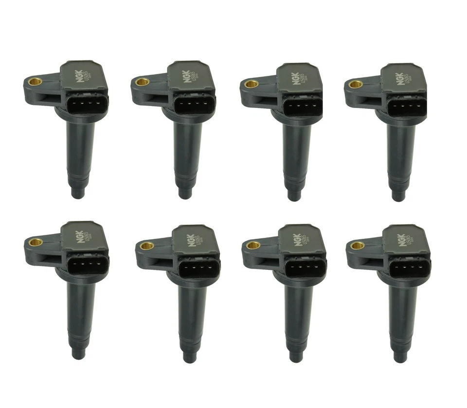 Juego de 8 bobinas de encendido NGK en enchufe para Lexus GS430 LS430 Toyota 4Runner Tundra V8 Foto 1 de 1