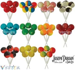 LOLLIPOPS CANDY - JOSEPH DOBSON MEGA LOLLIES SABORES MIXTOS REGALO DULCES - Imagen 1 de 1