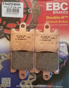 EBC/FA423/4HH Sintered Brake Pads (Front) for Triumph Trophy (1215cc) 2012-2015