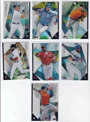 2015 FINEST PRISM REFRACTOR UPICK CABRERA HOSMER ORTIZ STANTON SPRINGER SOLER RC - Image 1 of 2