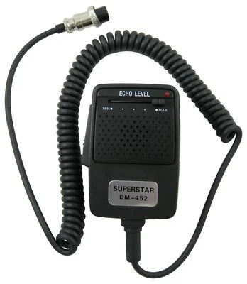Workman DM-452-5 CB Radio Eco Superstar Microfono Precablato Connettore 5 Pin - Immagine 1 di 4