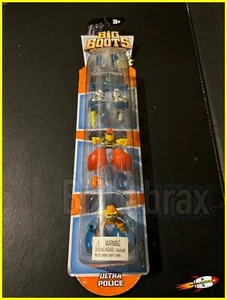 Paquete de 3 Botas Grandes Matchbox - Ultra Policía - Nuevas Selladas - Imagen 1 de 10