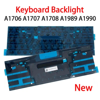 New Keyboard Backlight For Macbook Pro Retina 13" 15" A1706 A1707 A1708 A1990 - Image 1 of 4