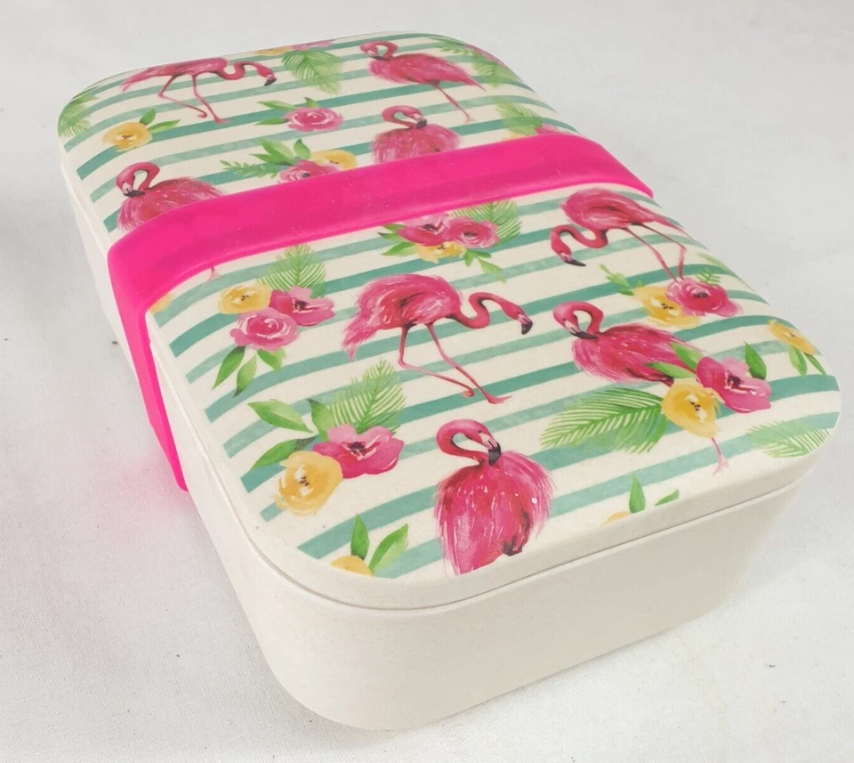 Cambridge Eco бамбука ланч-бокс с крышкой новый в коробке - Изображение 1 из 4