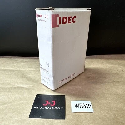 BRAND NEW IN BOX- IDEC PS5R-SB24 DIN Mount Power Supply 100-240VAC TO 24VDC .65A - Image 1 of 4
