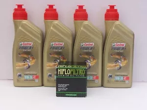 Castrol Power 1 Racing 10W30  / Ölfilter Yamaha FZ6 S2 Fazer Bj 07 - 09 - Bild 1 von 1