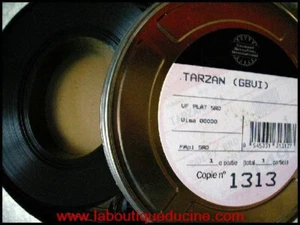 TARZAN Pellicule Cinéma Originale 35 mm French Movie Trailer Disney - Imagen 1 de 1