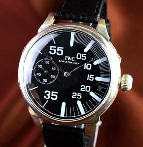 IWC Vintage Men's Watch Military Collectible Marriage Wristwatch WW2 Swiss Made - Picture 1 of 15