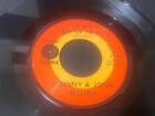7" 45 RPM JOHNNY & JONIE MOSBY I'M LEFT IT UP TO YOU / IF IT'S LEFT TO ME