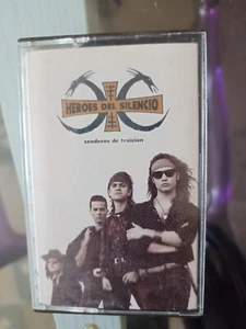 MUSICASSETTA HEROES DEL SILENCIO SENDEROS EMI MADRID ORIGINAL 1990 - Picture 1 of 4