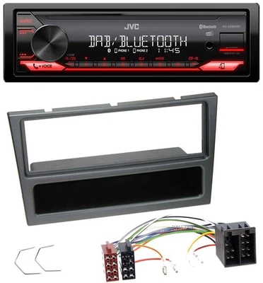 JVC Bluetooth USB DAB MP3 Autoradio für Opel Corsa C Meriva Signum Vectra C 2000 - Bild 1 von 4