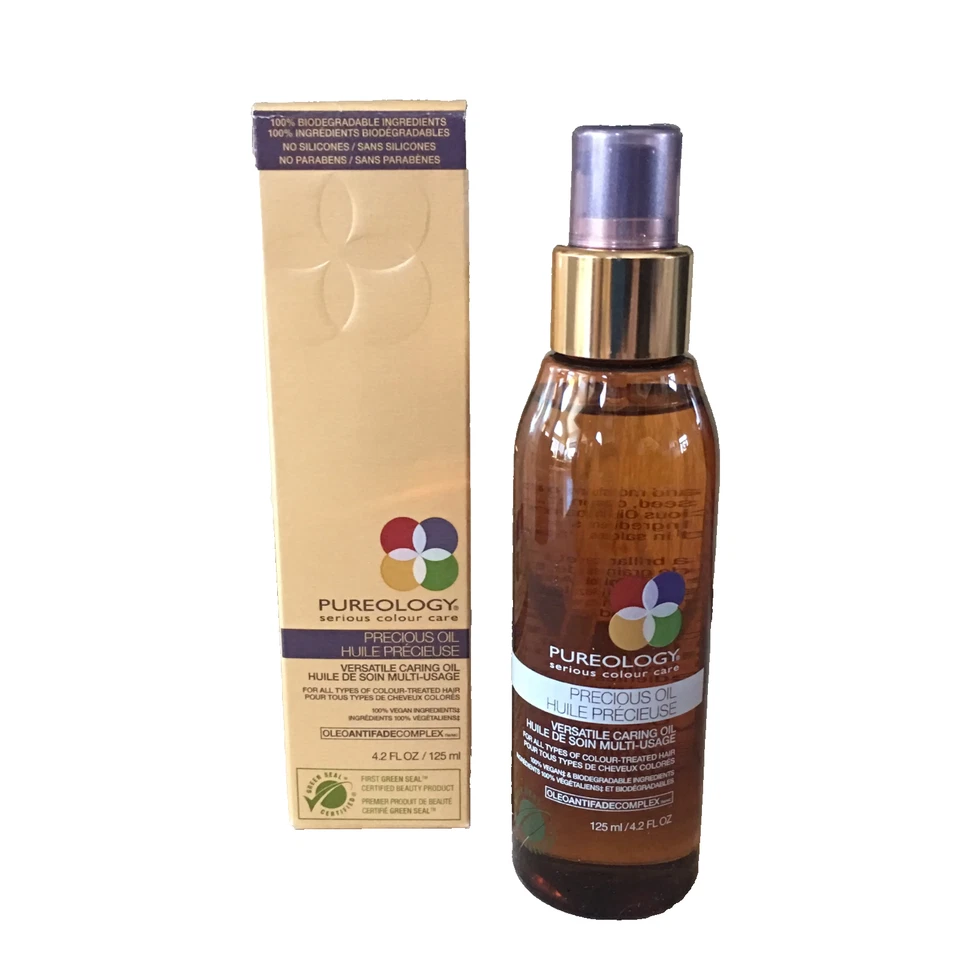 Aceite iluminador Pureology Reviving Red Oil 4,2 fl. oz. Tamaño completo nuevo en caja Foto 1 de 1