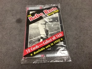 1992 BABE RUTH COLLECTION BASEBALL PACK SEALED. 10 Cards In Pack📈🔥 - Picture 1 of 2