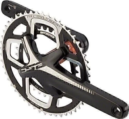 FSA Gossamer Pro Bb386 EVO Crankset Compact 50/34 175mm